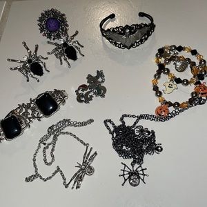 Halloween costume jewelry lot